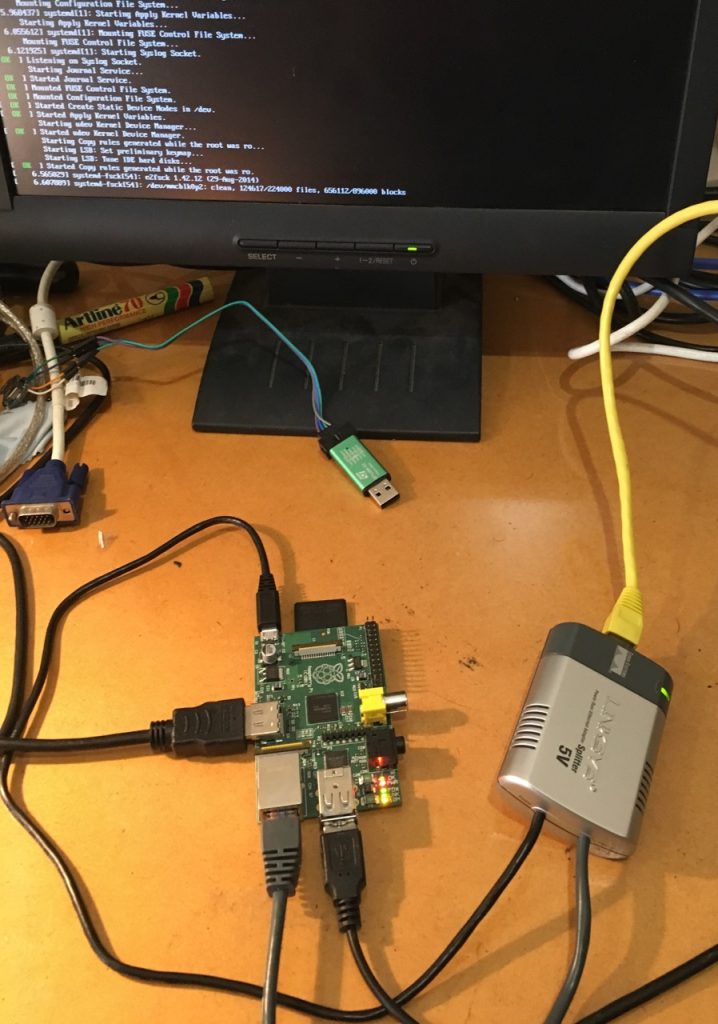 PoE Pi booting